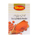 SHAN TEZ LAL MIRCH POWDER 90 GM