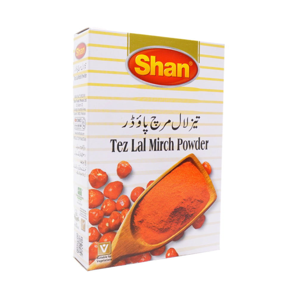 SHAN TEZ LAL MIRCH POWDER 90 GM