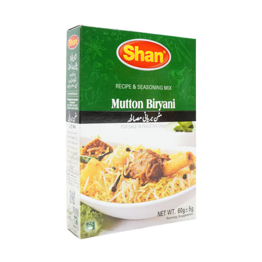 SHAN MEMONI MUTTON BIRYANI MASALA 60 GM