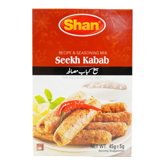 SHAN MASALA SEEKH KABAB 45 GM