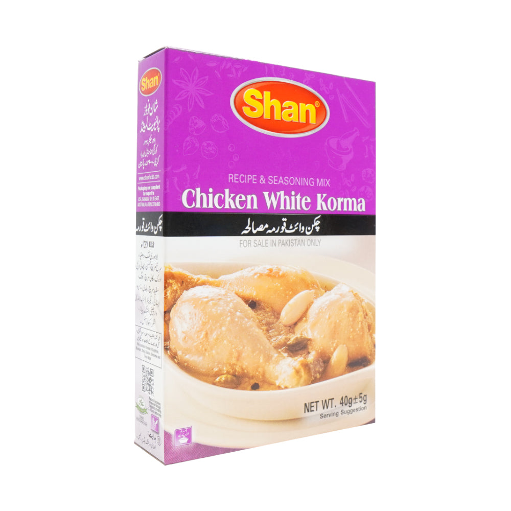 SHAN MASALA CHICKEN WHITE KORMA 40 GM