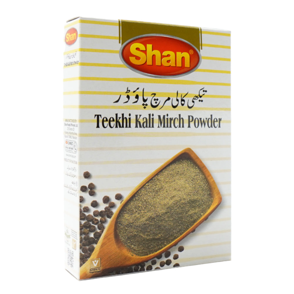 SHAN TEEKHI KALI MIRCH POWDER 50 GM