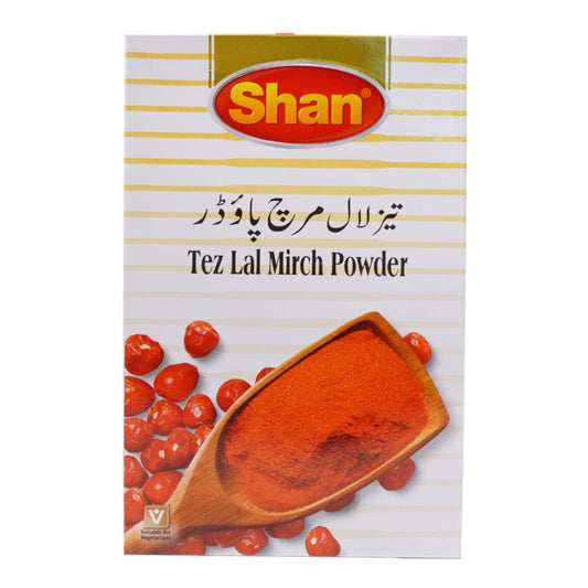 SHAN TEZ LAL MIRCH POWDER 180 GM