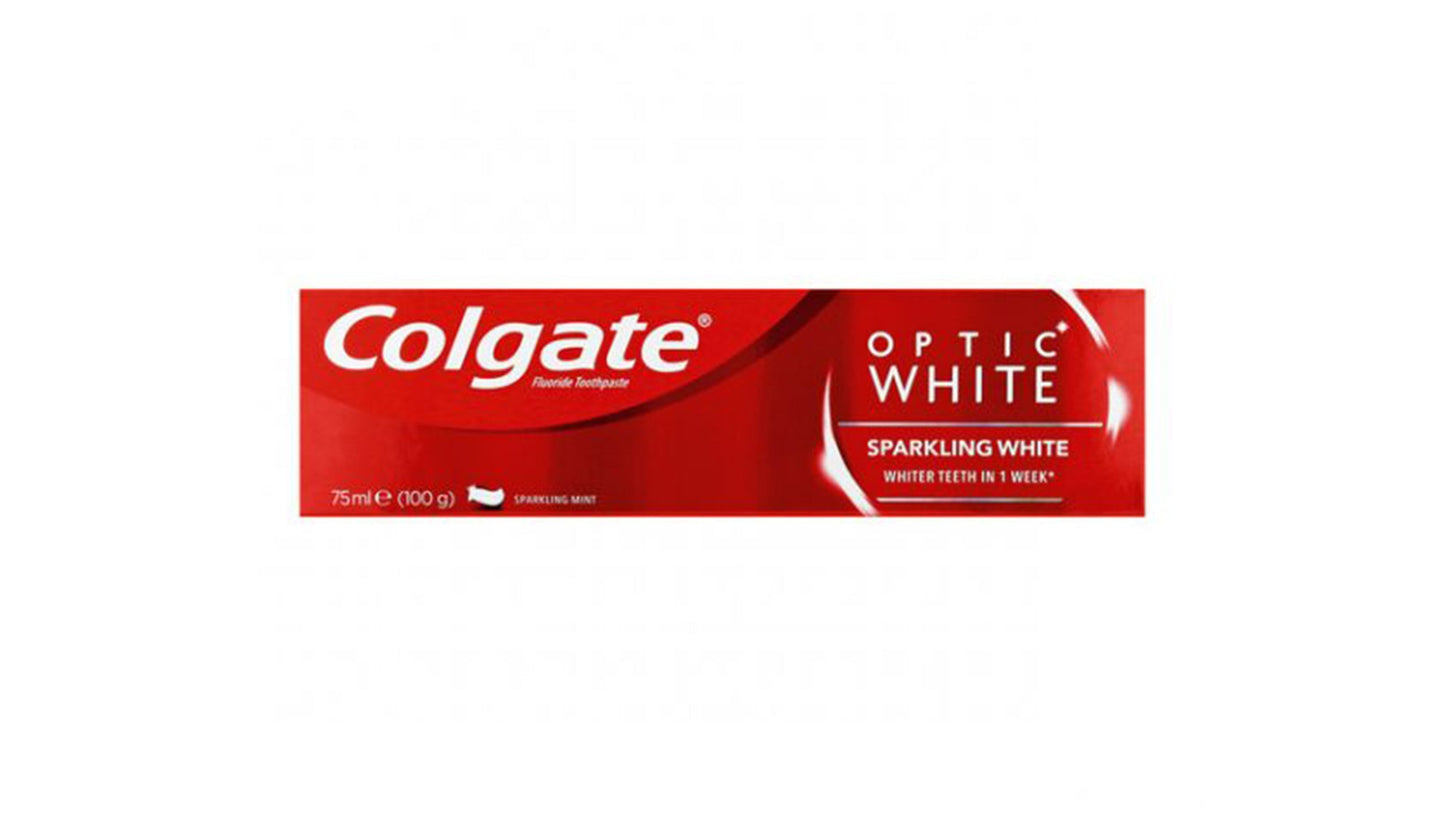 COLGATE TOOTH PASTE OPTIC WHITE SPARKLING 75 ML