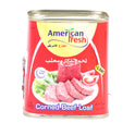 AMERICAN FRESH CORNED BEEF LOAF 340 GM BASIC