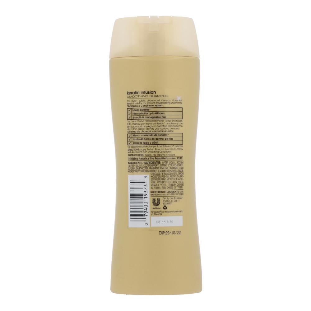 SUAVE SHAMPOO KERATIN SMOOTHING 373 ML