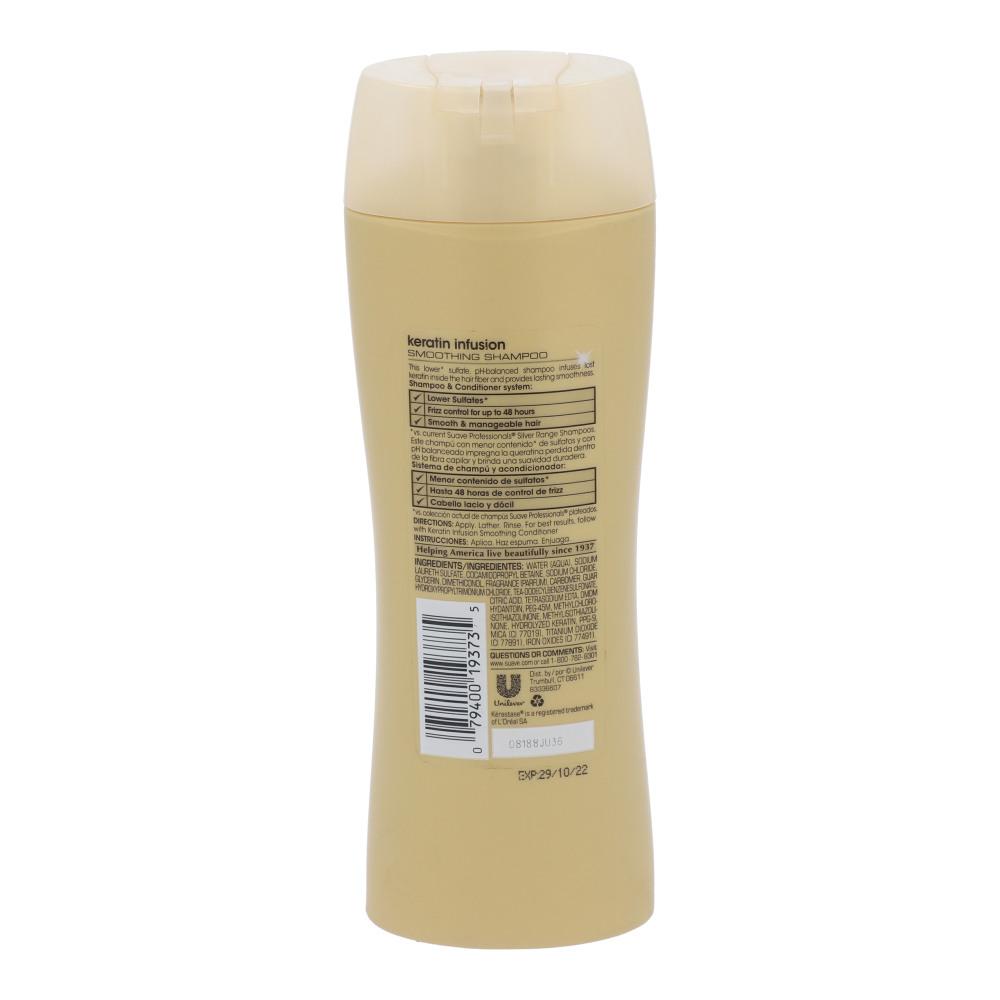 SUAVE SHAMPOO KERATIN SMOOTHING 373 ML