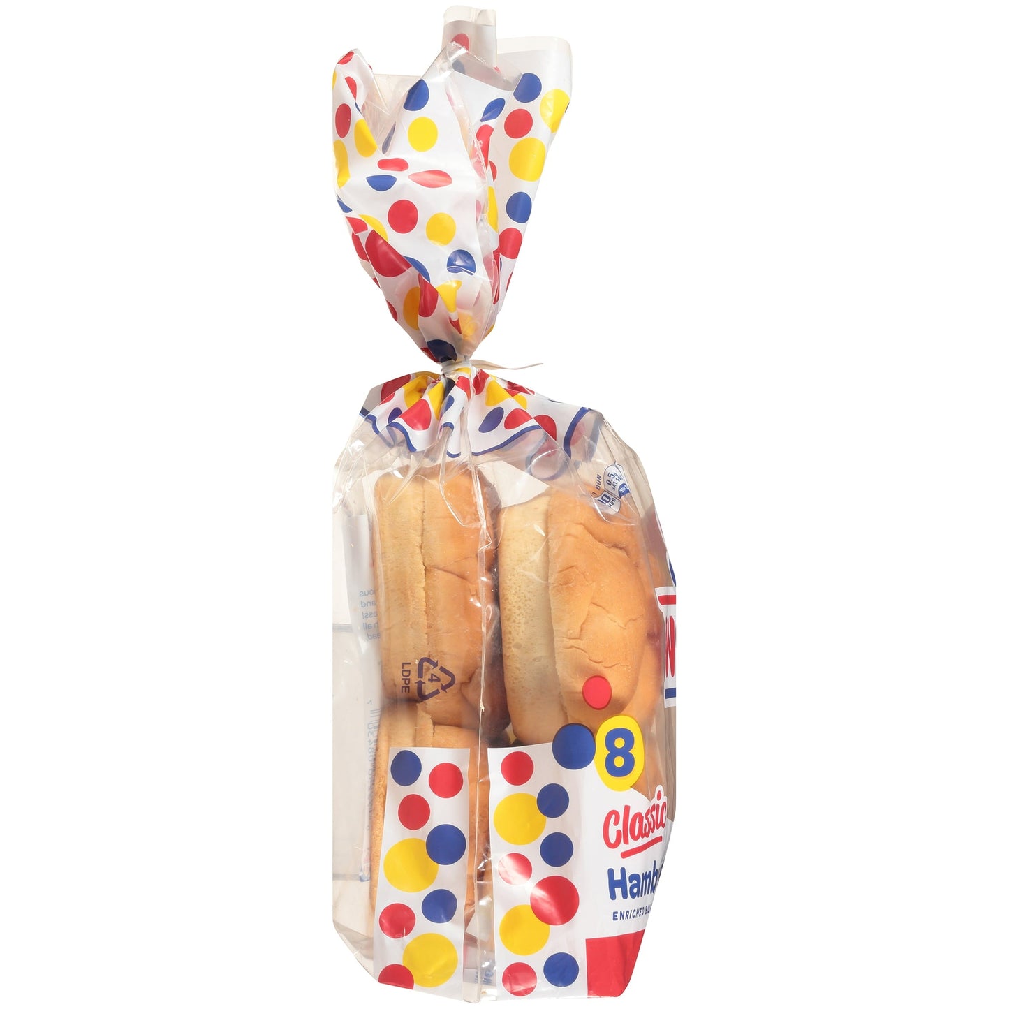 Wonder® Jumbo Classic Hamburger Buns 8 ct Bag