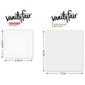 Vanity Fair Everyday Disposable Paper Napkins, White, 300 Count