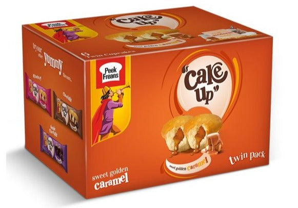 EBM - Cake Up, Caramel 12 Cup Cakes 23g