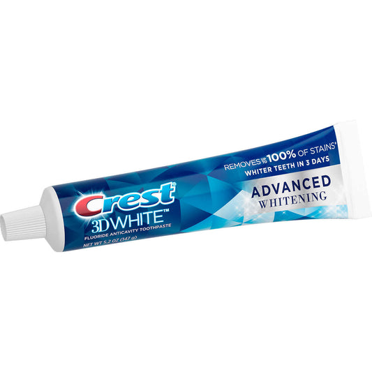 CREST TOOTH PASTE 3D WHITE ADVANCED WHITENING 147 GM