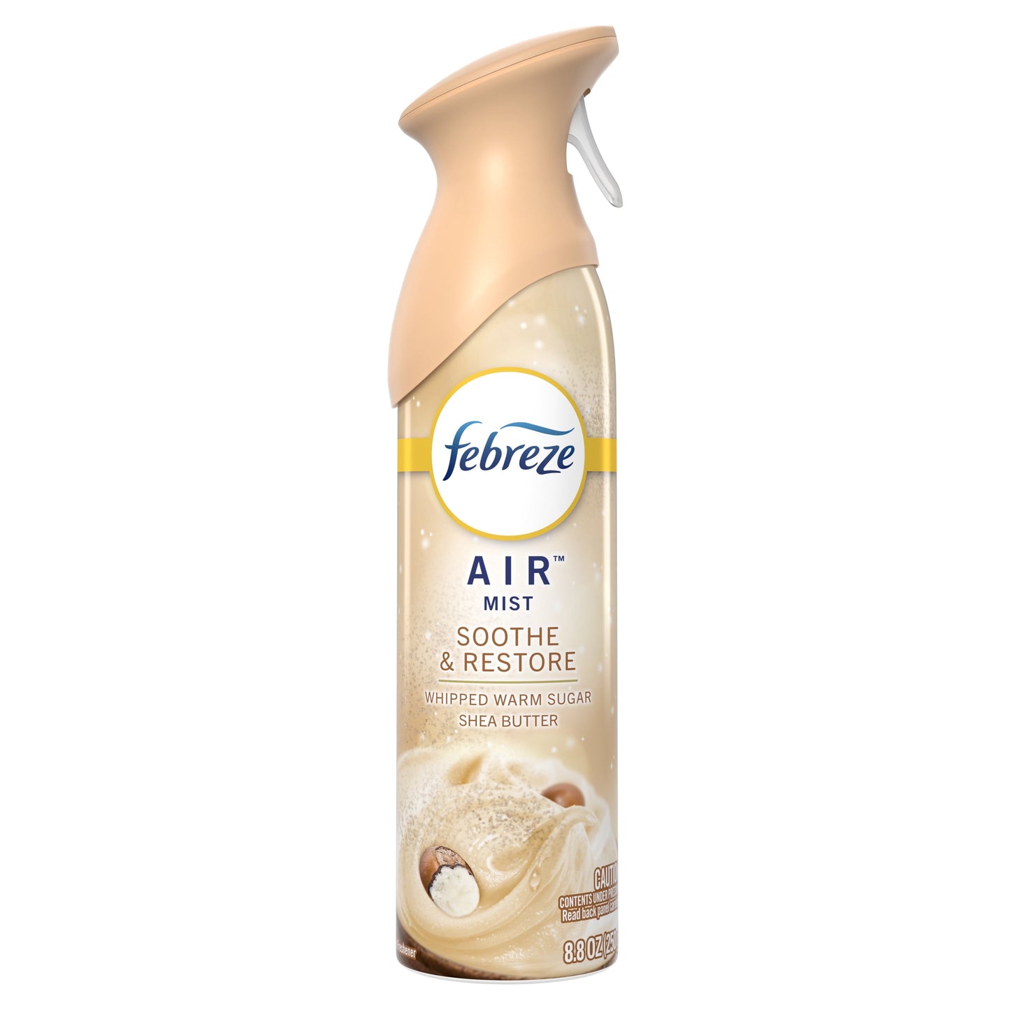 Febreze Air Mist Sooth & Restore Air Freshener, Whipped Warm Sugar, 8.80 oz Aerosol Can