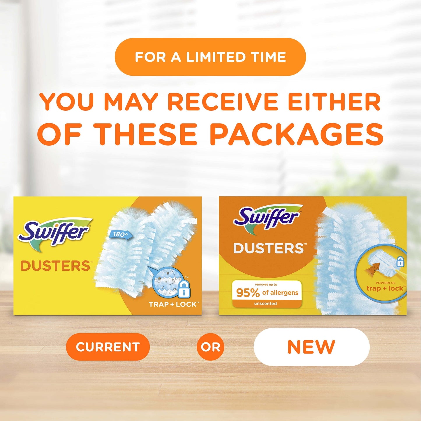 Swiffer Dusters Multi-Surface Duster Refills for Cleaning, Unscented, 18 count