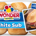 Wonder Bread Wonder 6ct White Sub Roll