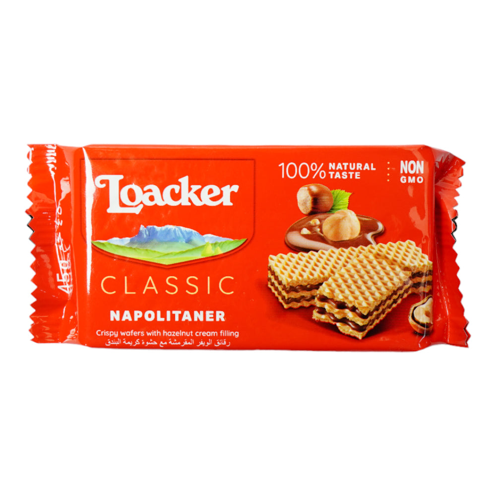 LOACKER NAPOLITANER WAFERS 45 GM