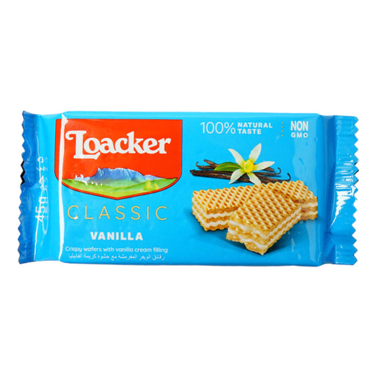 LOACKER VANILLA WAFER 45 GM