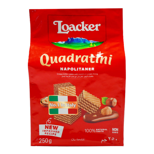 LOACKER WAFER NAPOLITANER 250 GM