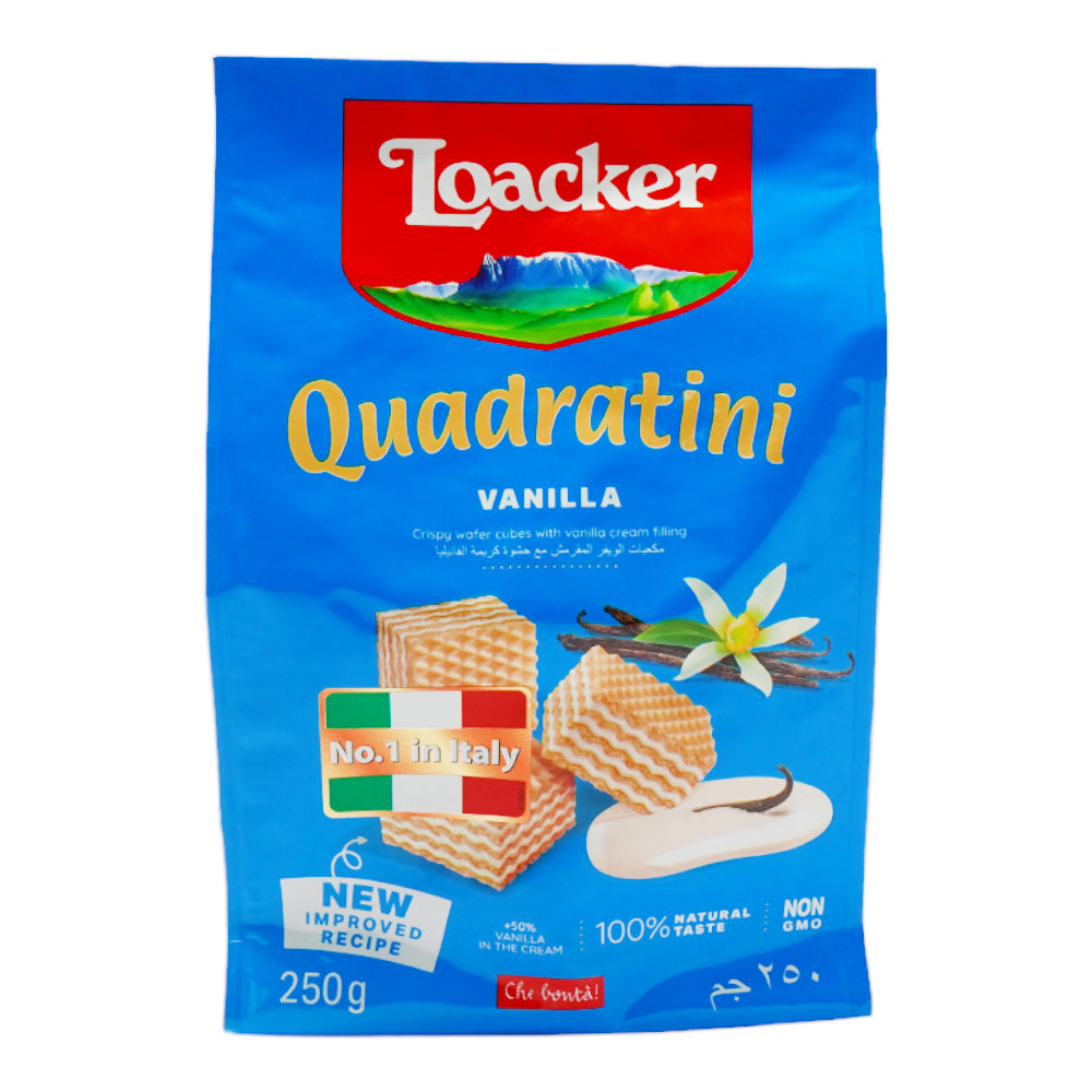 LOACKER WAFER VANILLA 250 GM