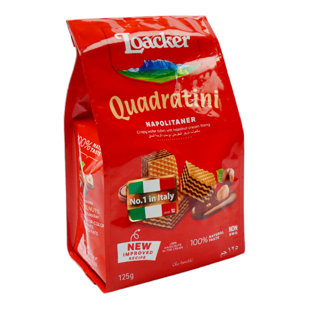 LOACKER WAFERS NAPOLITANER 125 GM