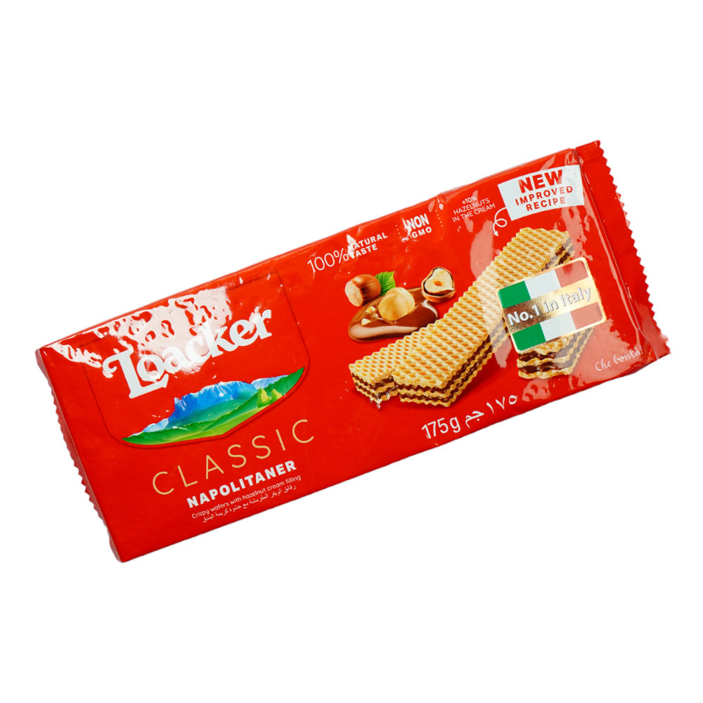 LOACKER WAFER NAPOLITANER 175 GM