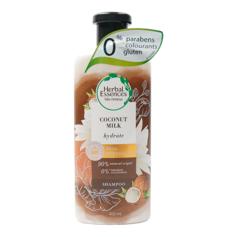 HERBAL ESSENCES SHAMPOO COCONUT MILK HYDRATE 400 ML