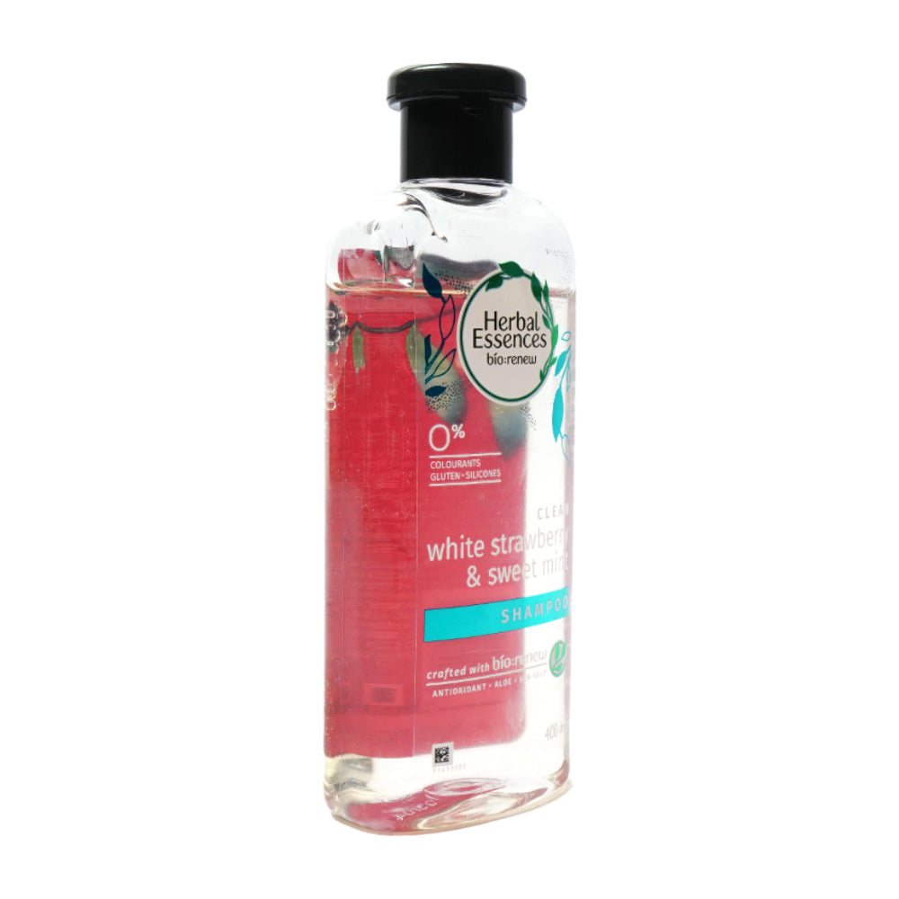 HERBAL ESSENCES WHITE STRAWBERRY & MINT SHAMPOO 400 ML