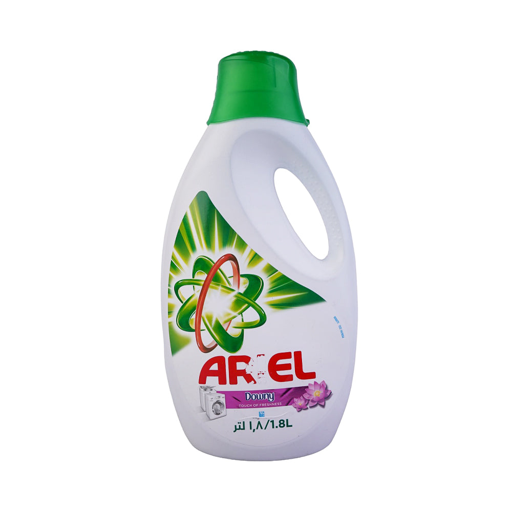 ARIEL WASHING GEL LIQUID DOWNY TOUCH FRESHNES 1.8 LTR