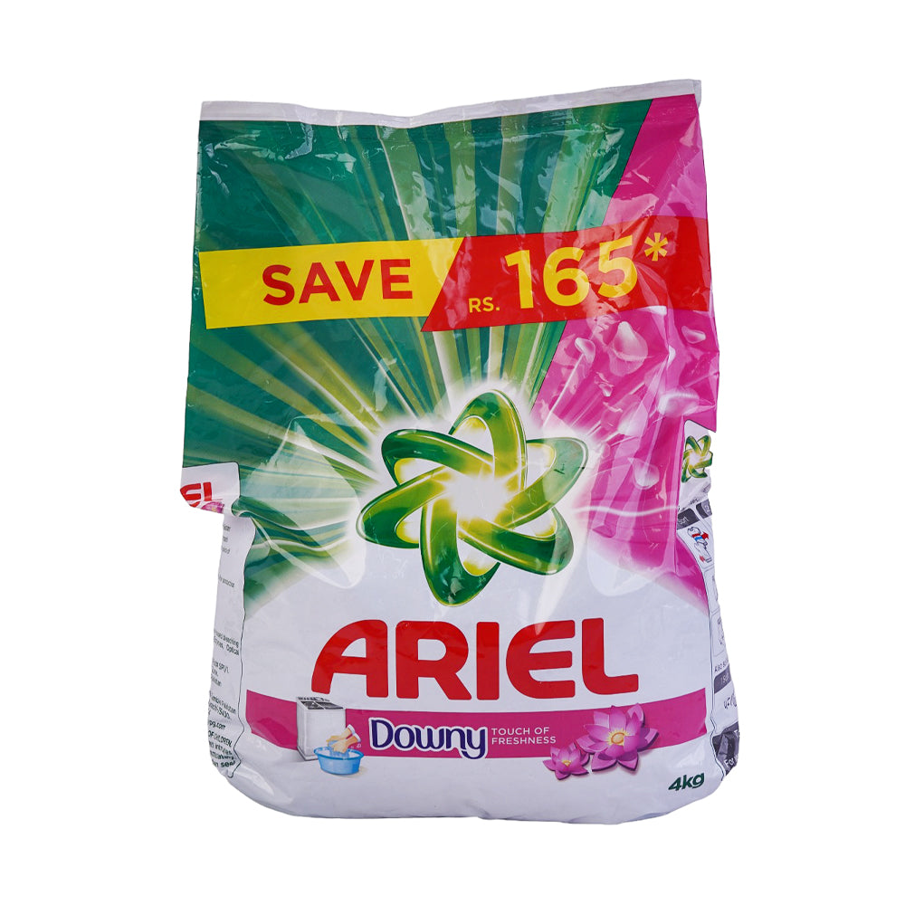 ARIEL WASHING POWDER TOUCH OF  DOWNY 4KG