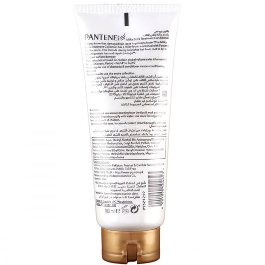 PANTENE CONDITIONER MILKY EXTRA TREATMENT 180 ML PC