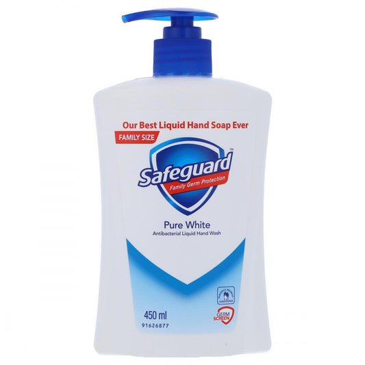 SAFEGUARD HAND WASH PURE WHITE FAMILY SIZE 420 ML