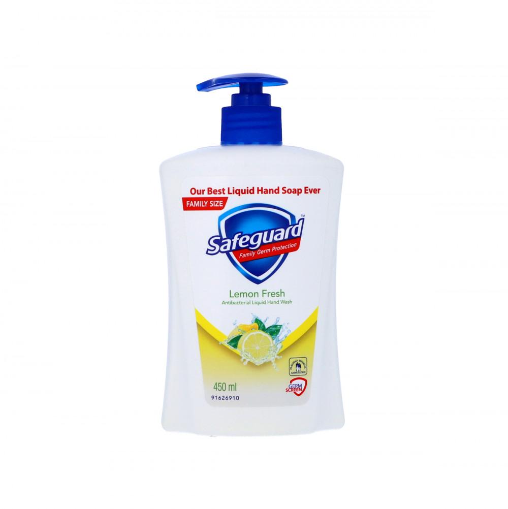 SAFEGUARD HAND WASH LEMON FRESH FAMILY SIZE 420 ML