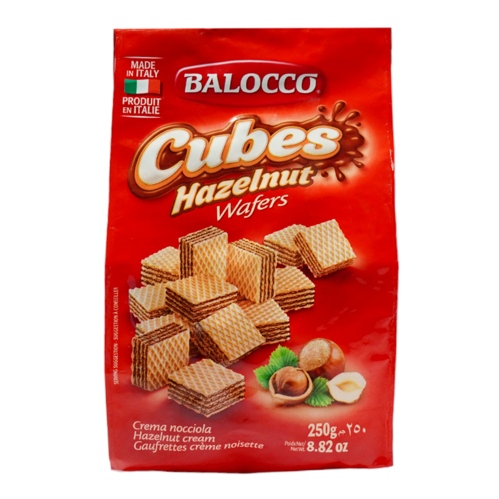 BALOCCO WAFERS BISCUIT HAZEL NUT 250 GM