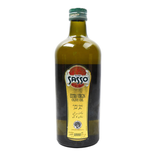 SASSO OLIVE OIL EXTRA VIRGIN BOTTLE 1 LTR