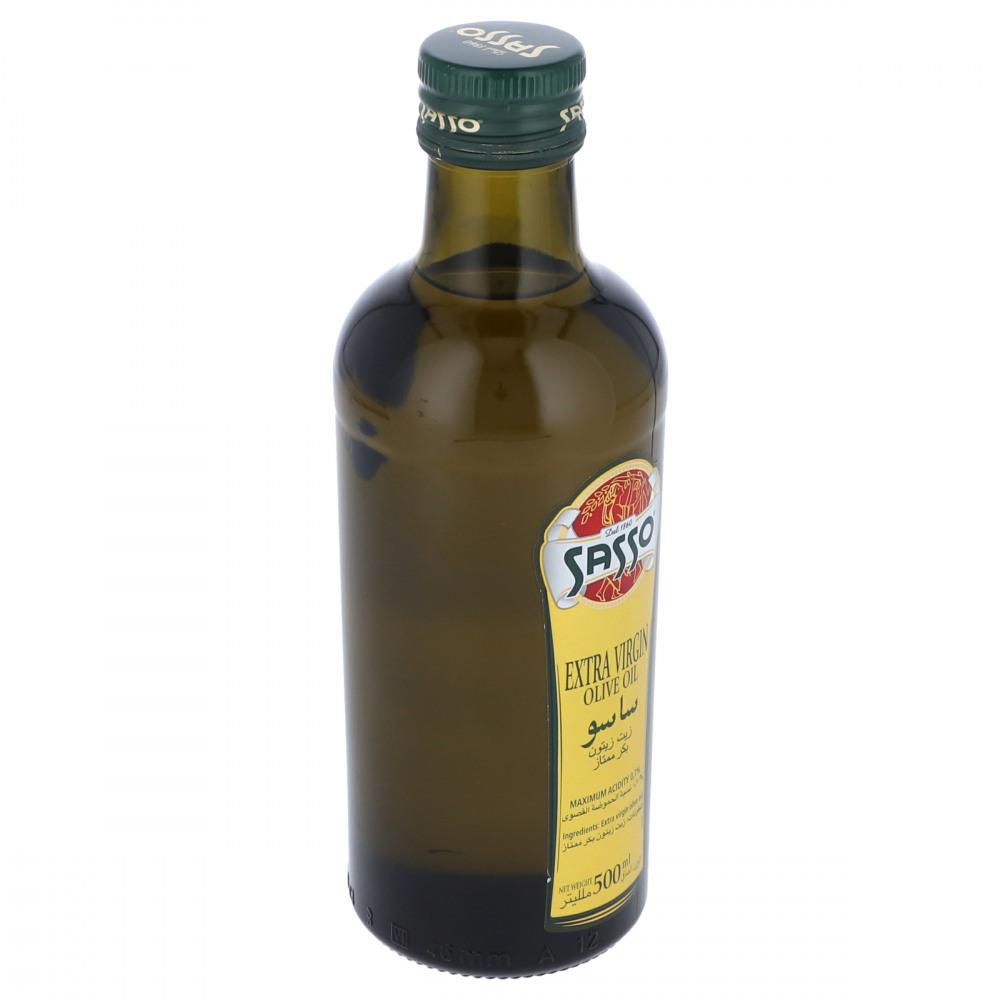 SASSO OLIVE OIL EXTRA VIRGIN BOTTLE 500 ML