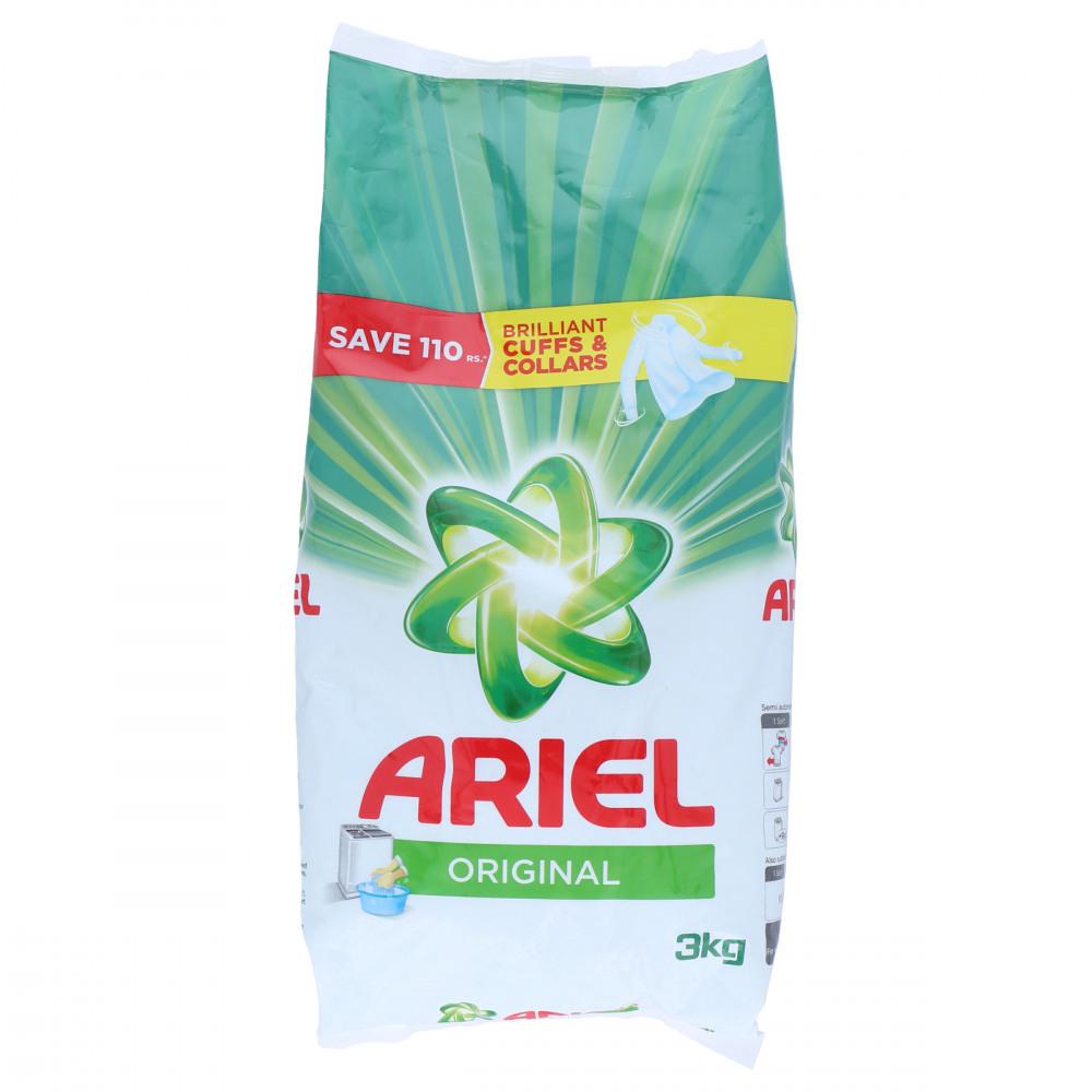 ARIEL WASHING POWDER ORIGINAL PERFUME 3 KG