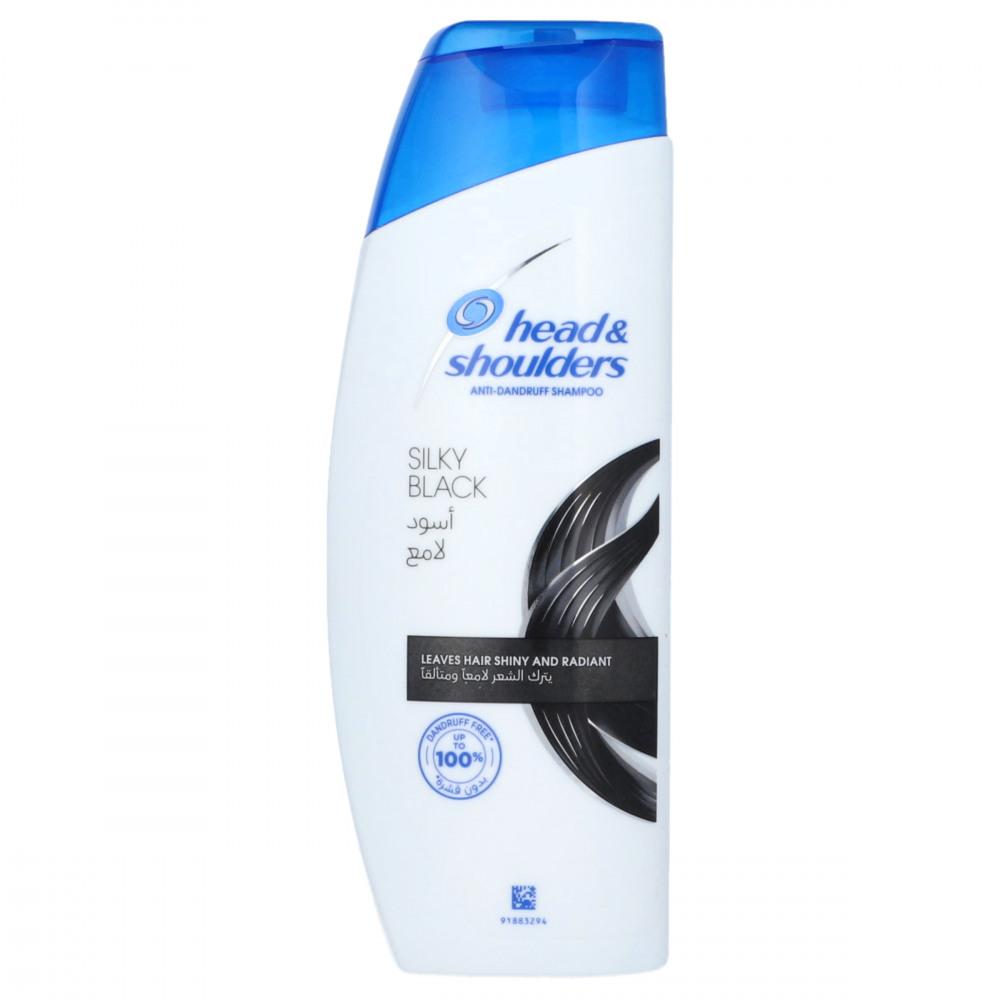 HEAD AND SHOULDER SHAMPOO SILKY BLACK 185 ML