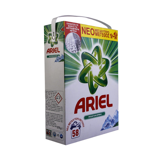 ARIEL WASHING POWDER MOUNTAIN FRESH 58 WASH 3770 GM