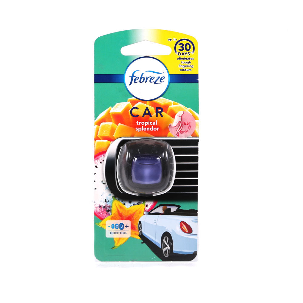 FEBREZE CAR AIR FRESHNER TROPICAL FRUITS 2 ML