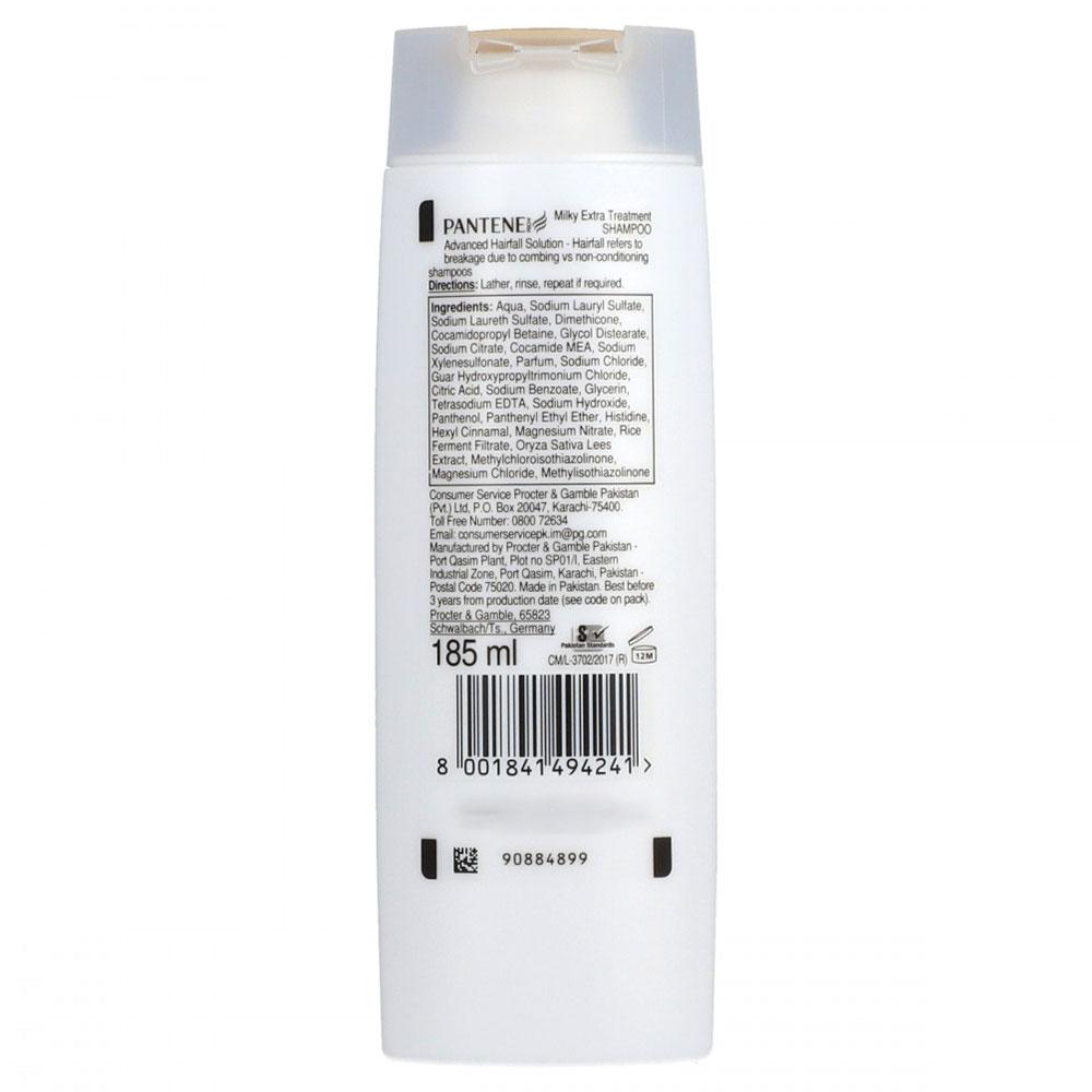 PANTENE SHAMPOO MILKY EXTRA TREATMENT 185 ML