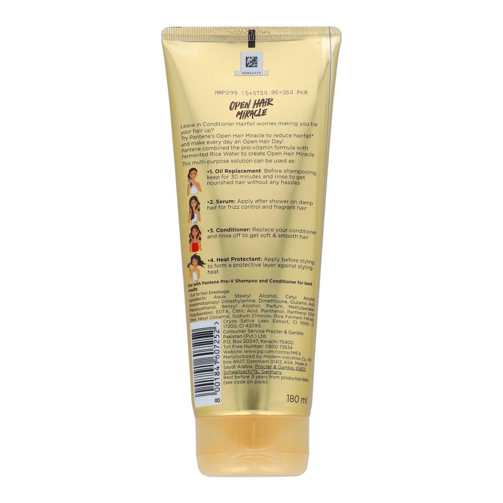 PANTENE OPEN HAIR MIRACLE SHAMPOO 180ML