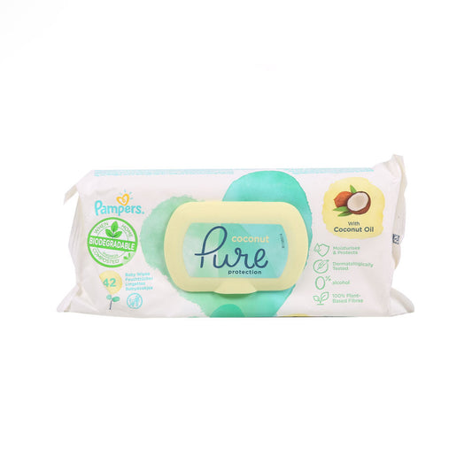 PAMPERS BABY WIPES COCONUT 42S PACK