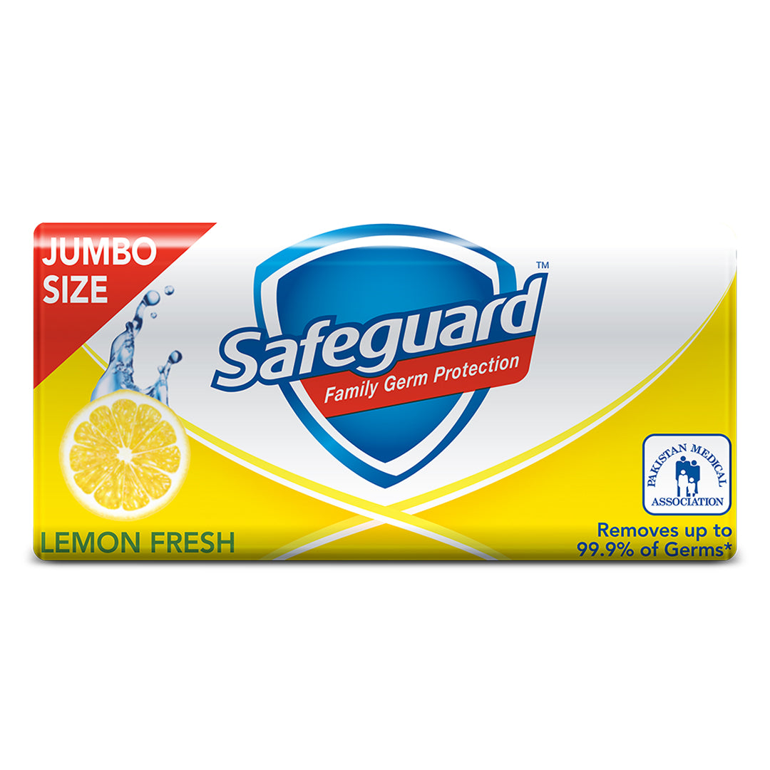 SAFEGUARD SOAP LEMON FRESH JUMBO SIZE 175 GM