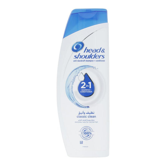 HEAD & SHOULDERS SHAMPOO 2IN1 CLASSIC CLEAN 360 ML