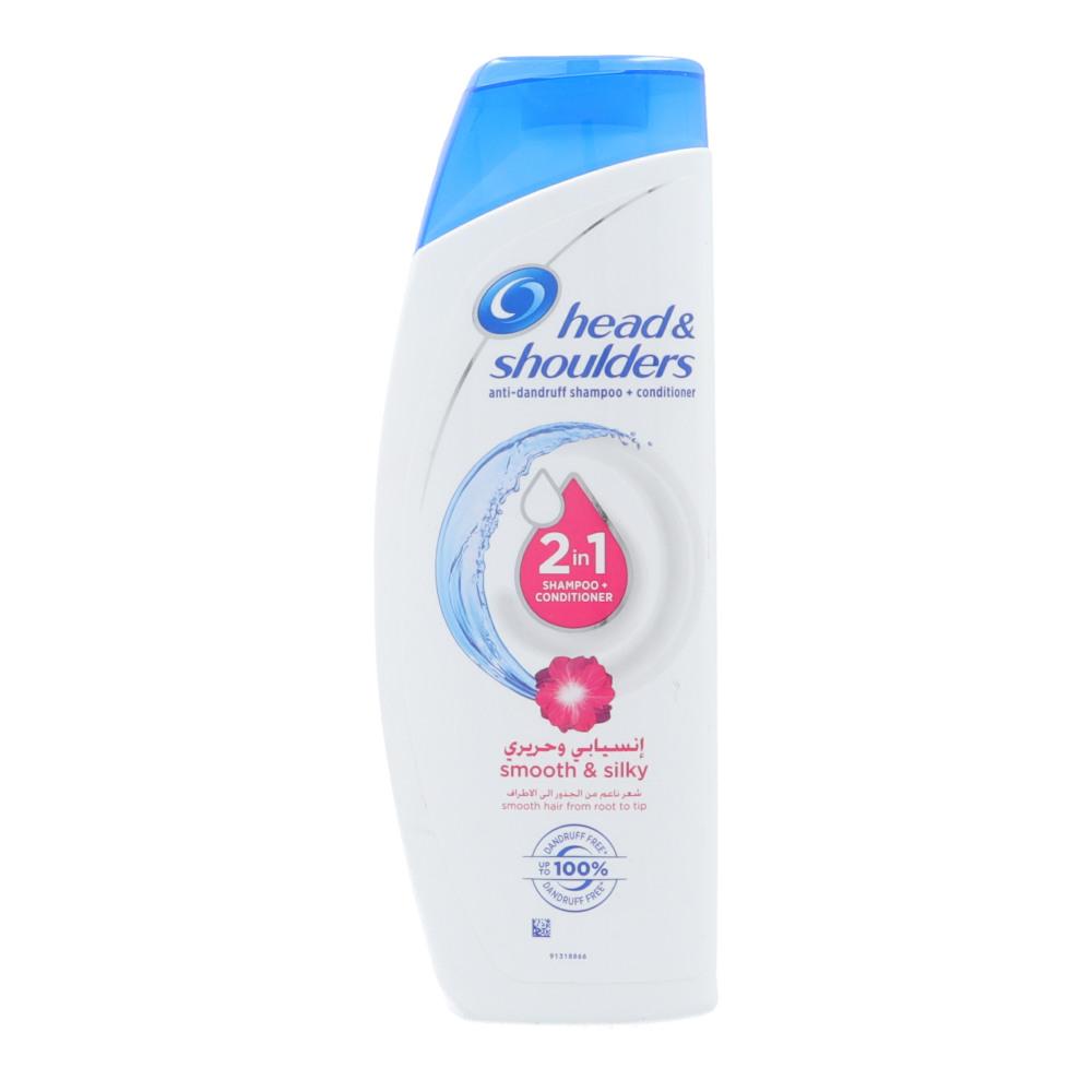 HEAD & SHOULDERS SHAMPOO SMOOTH & SILKY 2IN1 360ML