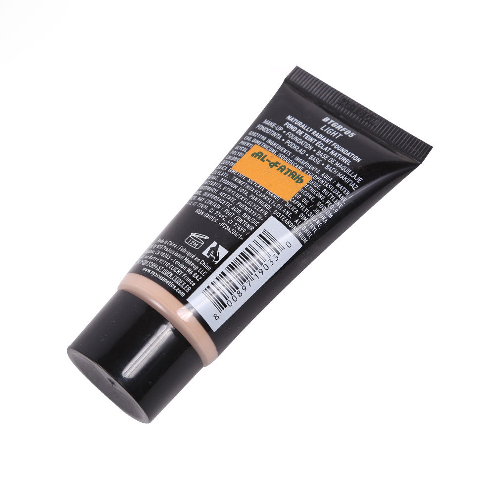 NYX BORN TO GLOW NATURALLY FOUNDATION LIGHT 30 ML