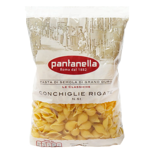 PANTANELLA PASTA CONCHIGLIE RIGATE NO 51 500 GM