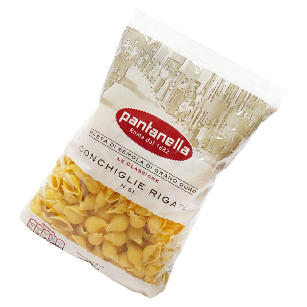 PANTANELLA PASTA CONCHIGLIE RIGATE NO 51 500 GM