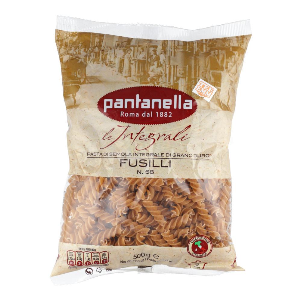 PANTANELLA PASTA FUSILLI WHOLE WHEAT NO 58 500 GM