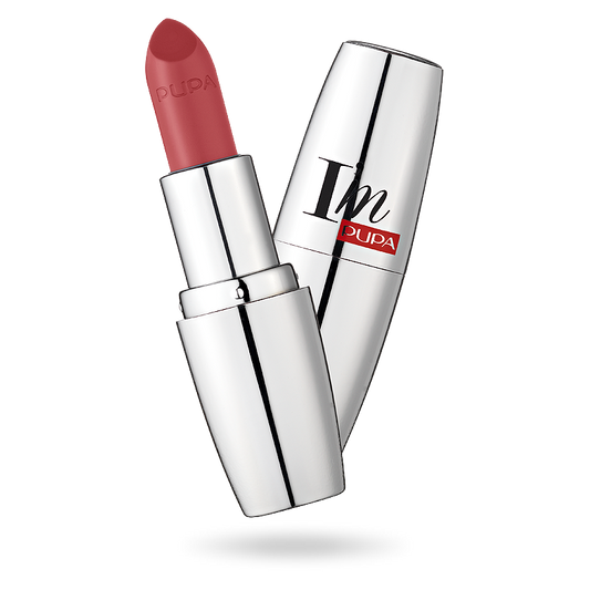 PUPA I M PURE COLOR LIPSTICK ABSOLUTE SHINE MYSTERIOUS PINK