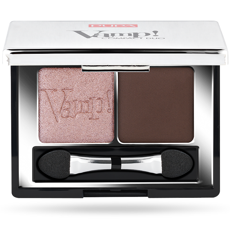 PUPA VAMP COMP DUO EYESHADOW DUO PURE COLOR FULL PAY OFF PIN